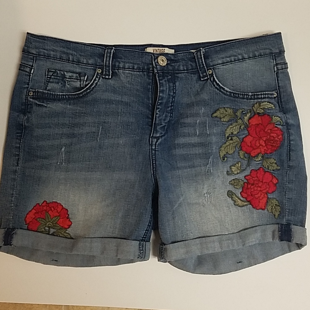 Vintage America Blues | Bestie Short Denim Rose